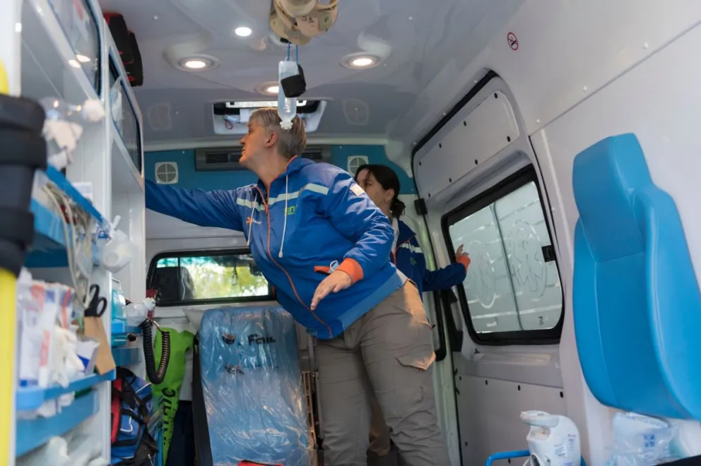 La situación lleva a una sobrecarga en el sistema de salud pública. Foto: gobierno de Río Negro.