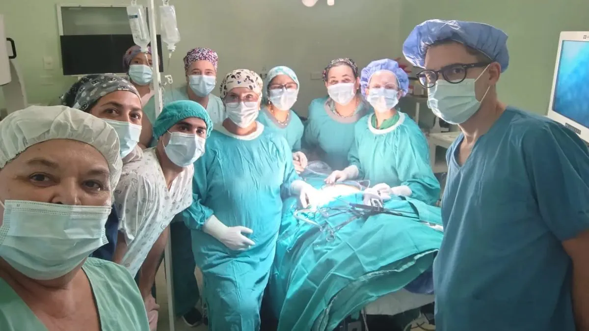 Hospital Zatti realizó primera cirugía pediátrica con técnica mínimamente invasiva para extraer quiste hidatídico