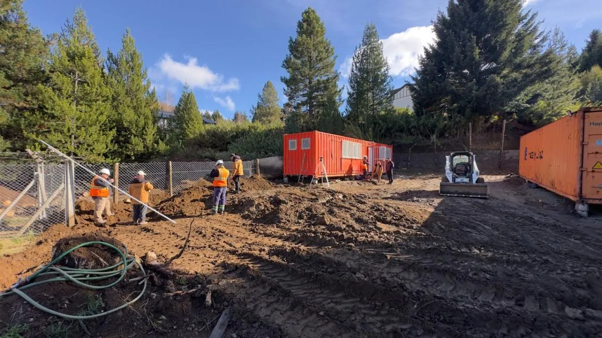 El municipio instala una planta cloacal autónoma en Cerro Catedral para la nueva Delegación