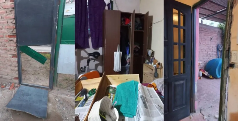 Los vecinos escucharon a los policías admitir su error. Foto: Gentileza Centenario Digital.