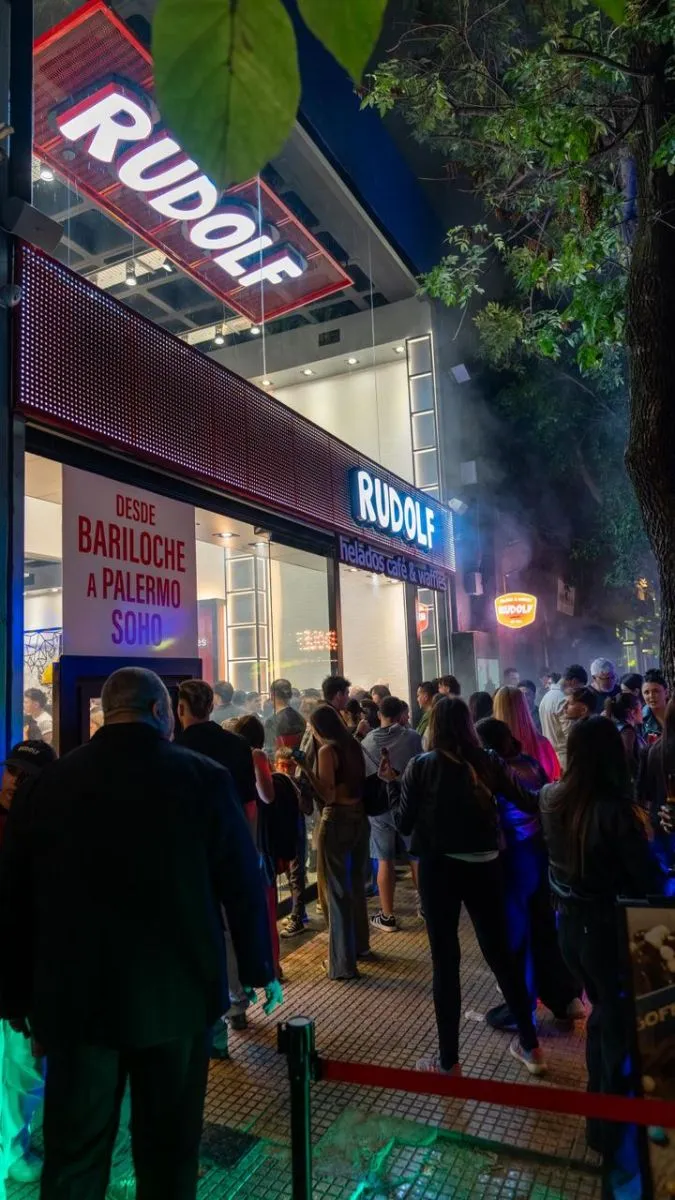 Rudolf llevó los sabores de Bariloche a Buenos Aires y convocó 400 personas en su inauguración