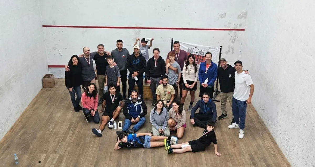 El torneo Dany Squash vivió una exitosa segunda fecha con competencia de miércoles a sábado