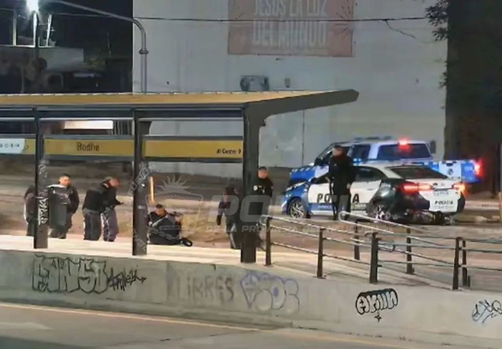 Lograron localizarlo gracias a las cámaras.