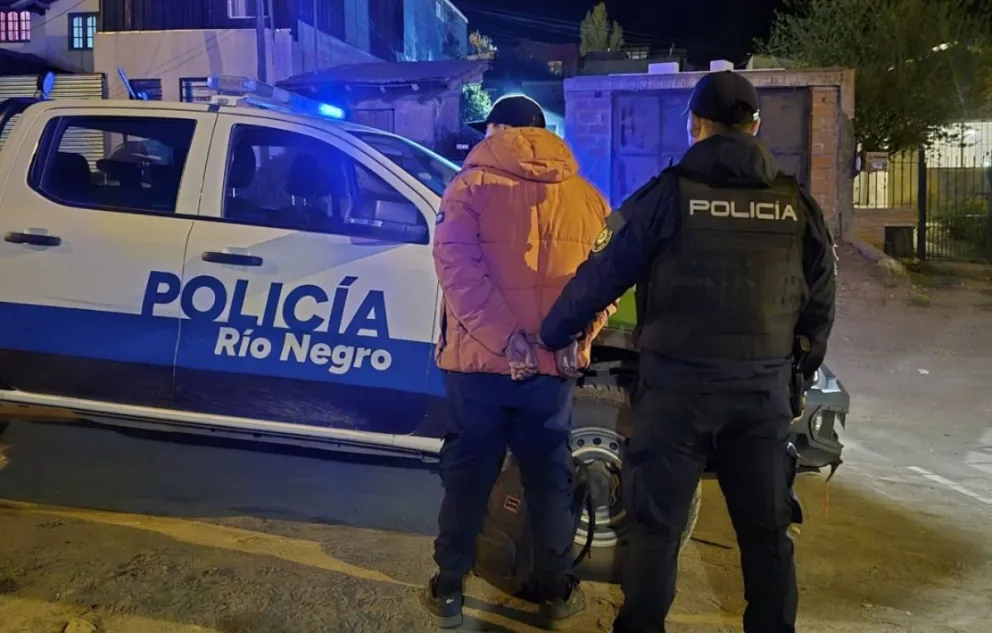 Una vez detenido se dio intervención al Ministerio Público Fiscal. Foto gentileza 