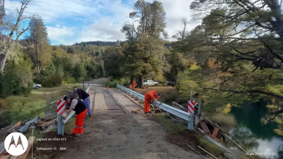 Las intervenciones las realizan en distintos caminos de la región. Foto: gentileza.