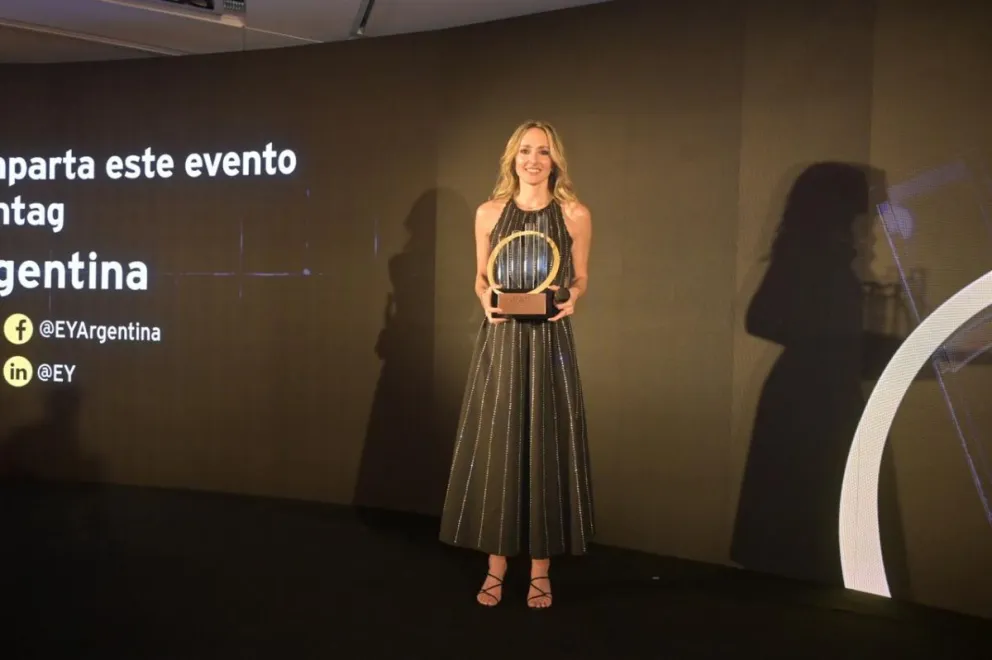 Leticia Fenoglio recibió el premio en una nueva edición de Entrepreneur of the Year Argentina. Fotos: gentileza.
