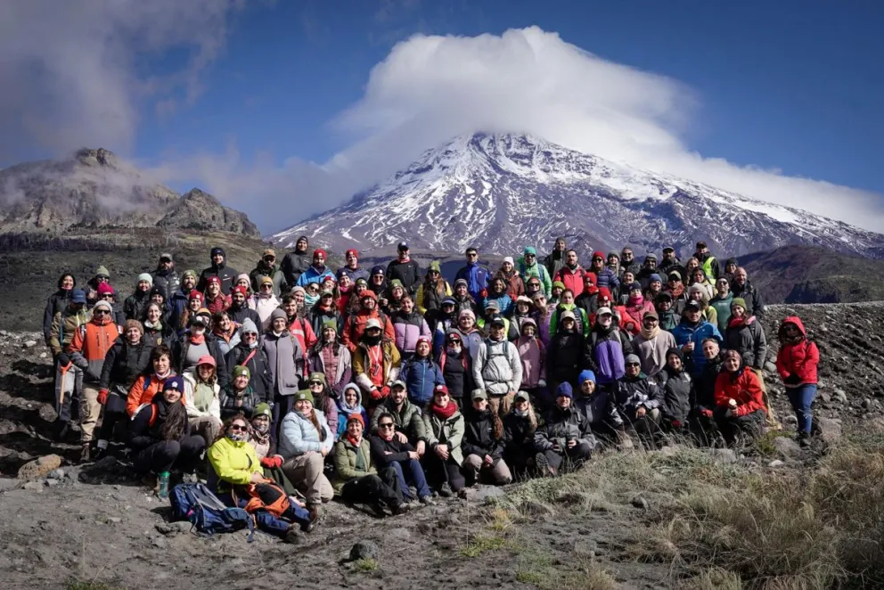 Más de 150 personas voluntarias fueron parte de esta iniciativa. Foto: Parque Nacional Lanín.