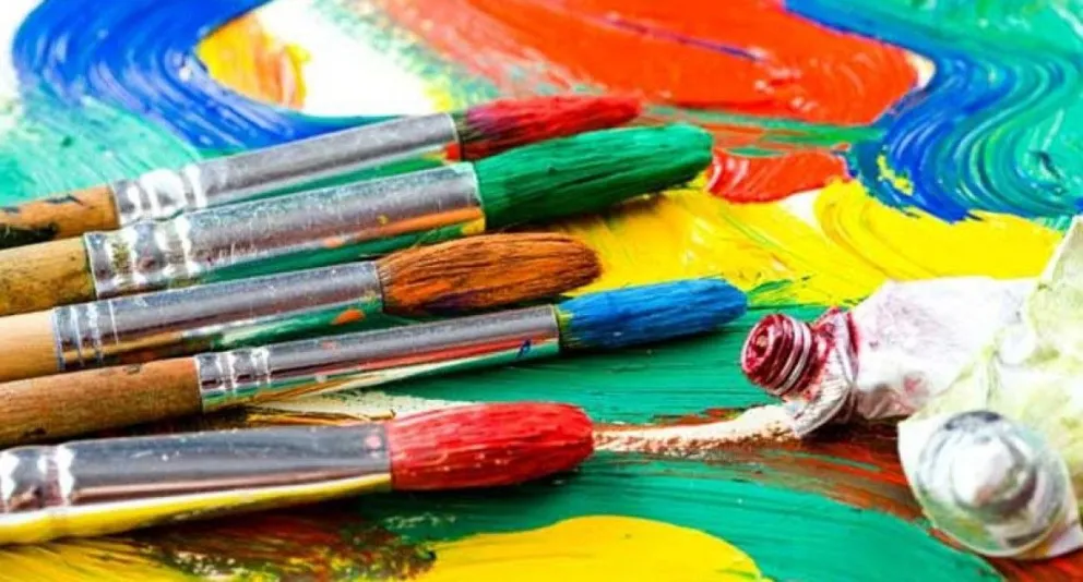 El taller abordará la pintura, la escultura, el dibujo y la realización de murales. Foto: ilustrativa.