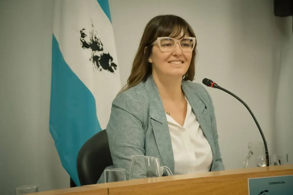Malena Resa, intendenta de Plottier.
