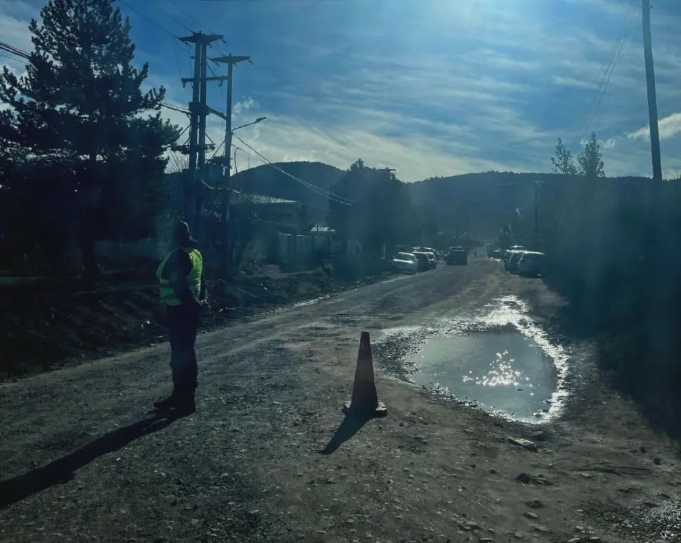 Las fuerzas de seguridad montaron el operativo de inmediato. Fotos ANB