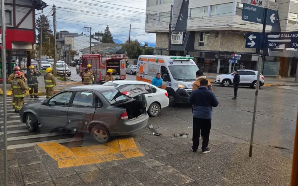 Fuerte impacto en pleno mediodía de domingo. Foto gentileza
