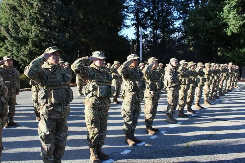 La Escuela Militar de Montaña es la encargada de la formación de personal especializado. Foto: gentileza.