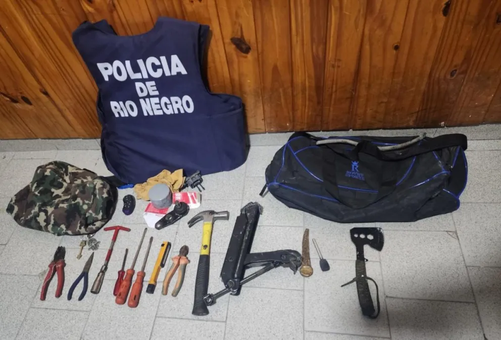 El joven fue demorado por personal de la Comisaría 13. Foto: Policía de Río Negro.