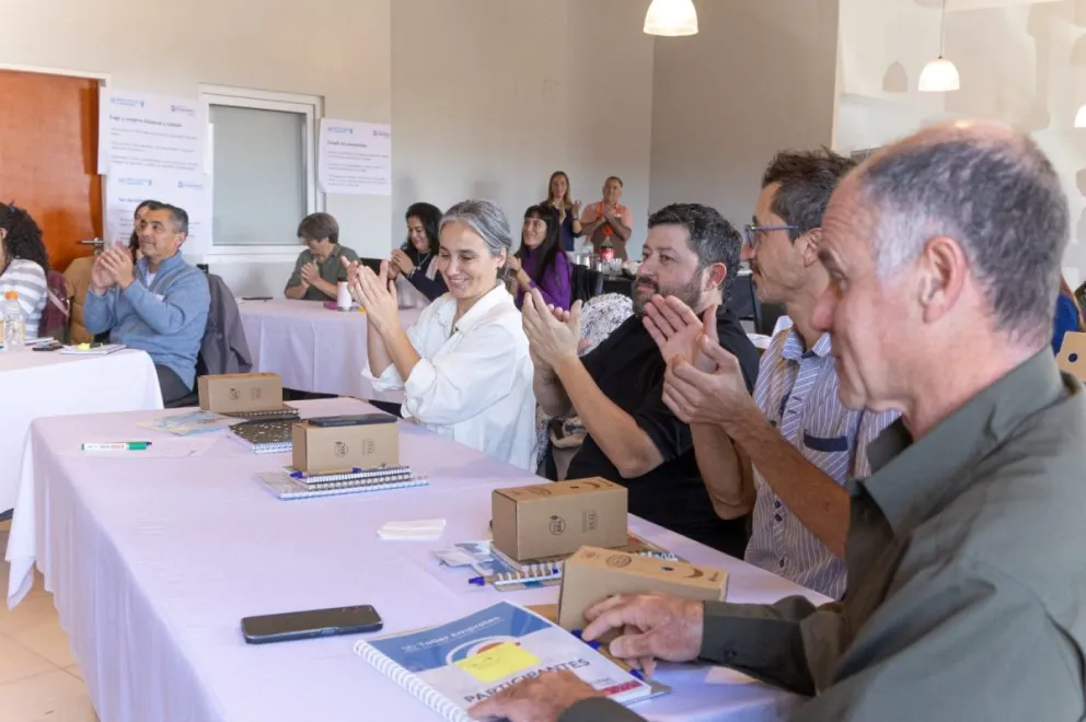 La capacitación contó con la participación de 24 personas provenientes de distintos puntos de la provincia. Fotos gentileza 