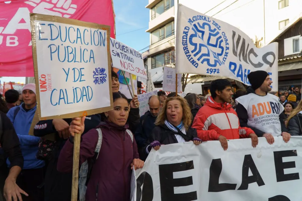 Las Universidades vuelven a parar este miércoles. Foto archivo: Marcelo Martínez