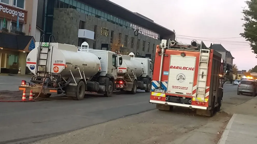 Protección Civil y distintas áreas municipales trabajaron en la emergencia.