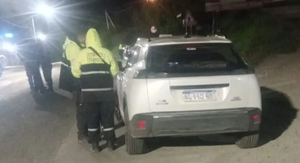 Diez de las 26 infracciones registradas el fin de semana fueron por alcoholemia positiva.