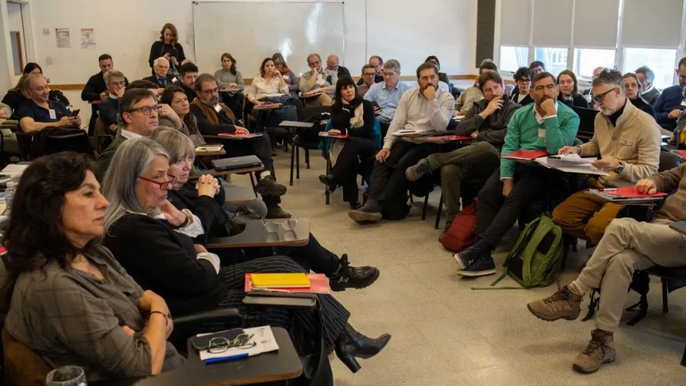 El encuentro se desarrolló en el edificio “Malvinas Argentinas” de la sede Andina de la UNRN. Fotos gentileza