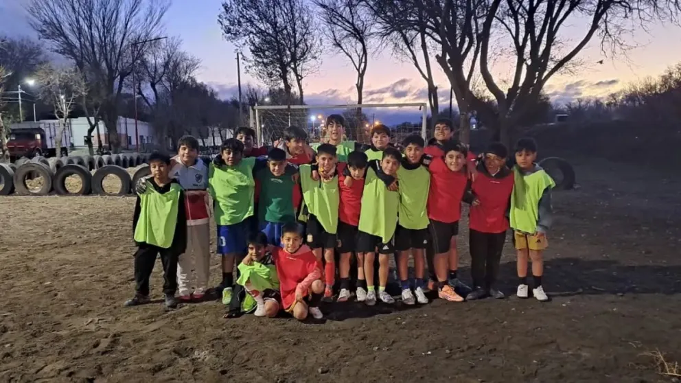 La escuelita recibió su personería jurídica y esto es un impulso para seguir creciendo. Foto: Gobierno de Río Negro.