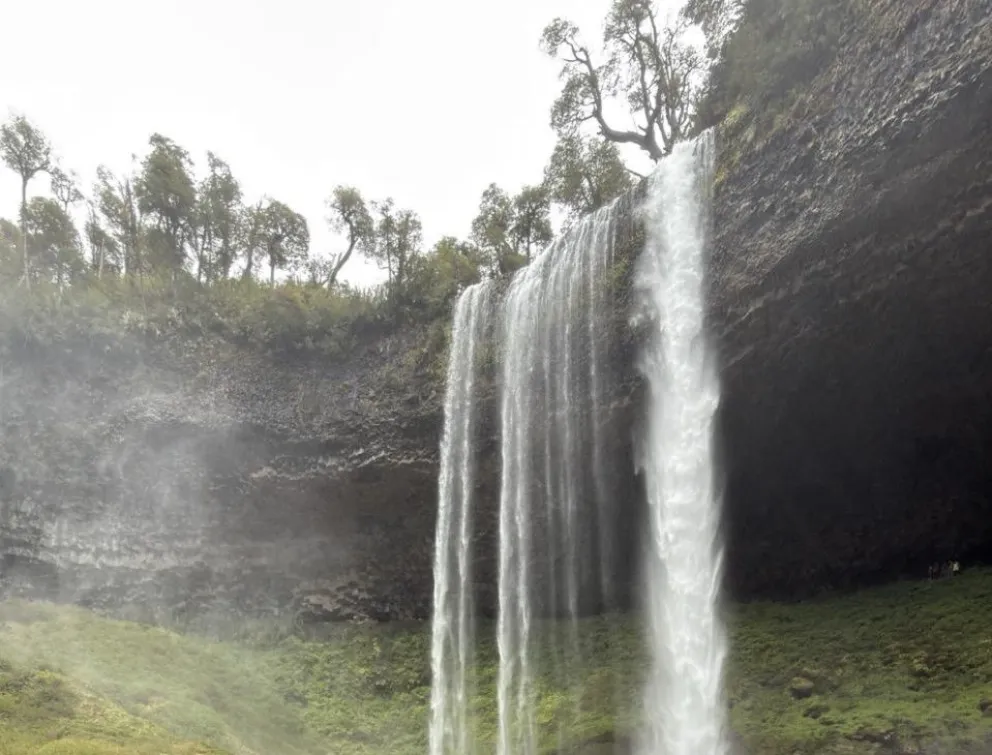 Las cascadas Santa Ana y Dora se encuentran dentro del Parque Nacional Nahuel Huapi. Foto gentileza