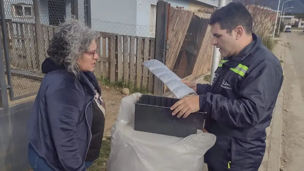 Trabajo de prevención de cara al invierno que se aproxima. Foto gentileza 