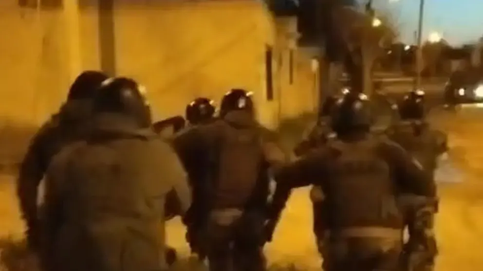El procedimiento se realizó en el barrio Lavalle. Foto gentileza 