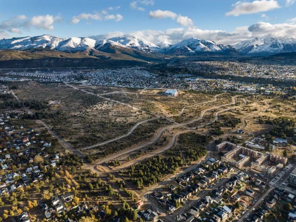 Moreno recorrerá el sector donde se proyecta el desarrollo urbano de Bariloche del Este. Fotos gentileza 