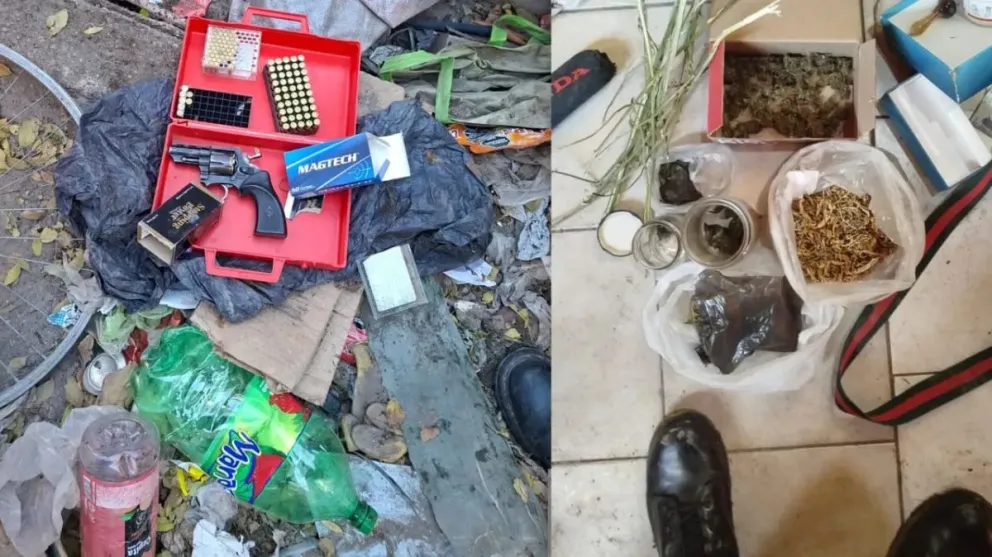 Tiros en barrio Nuevo de Roca: secuestran armas y droga en allanamiento
