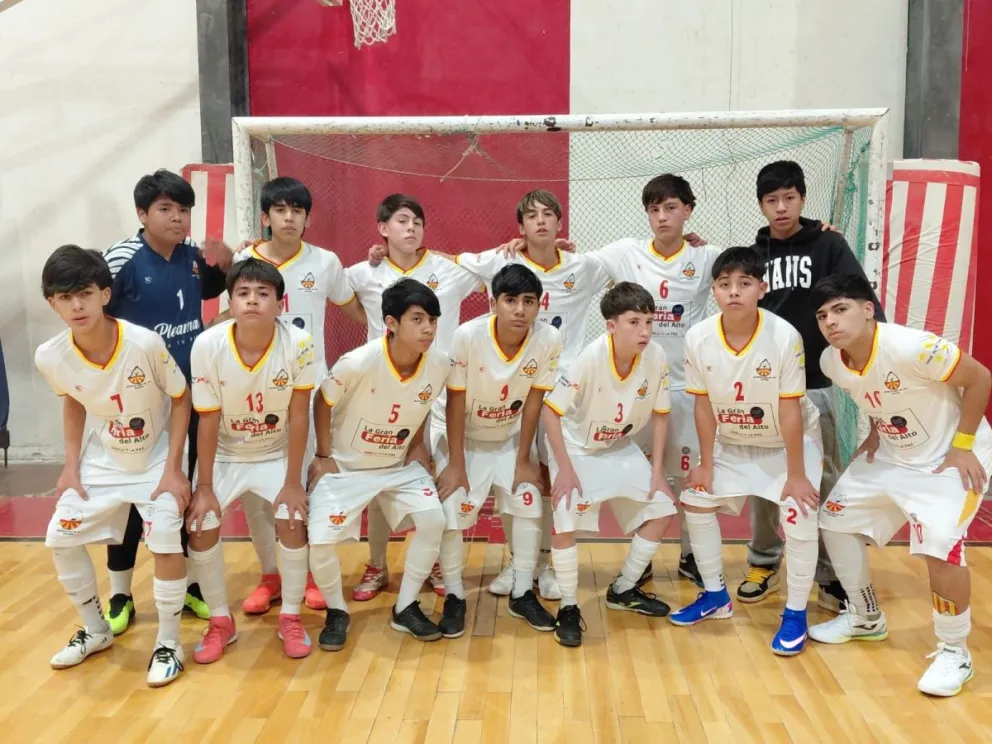 Los "cruzados" dirán presente en Rio Grande para disputar el Nacional sub 13. Foto gentileza