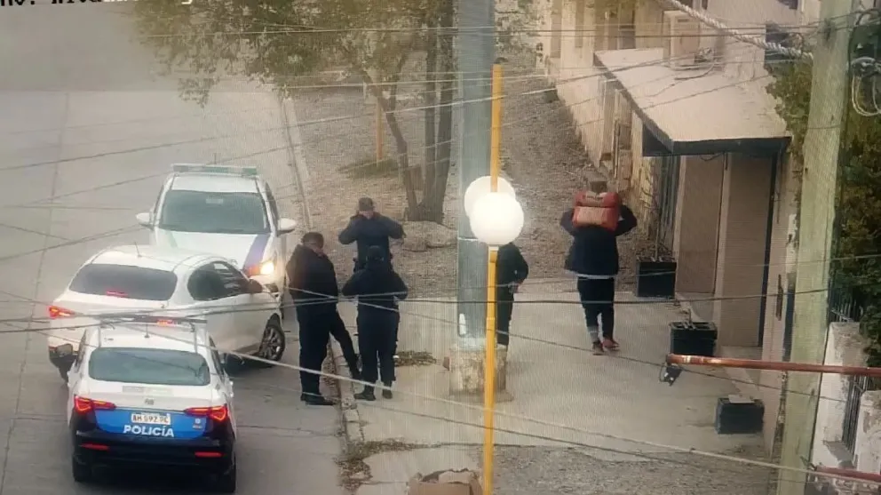 El rápido accionar de la Policía permitió frustrar el robo.
