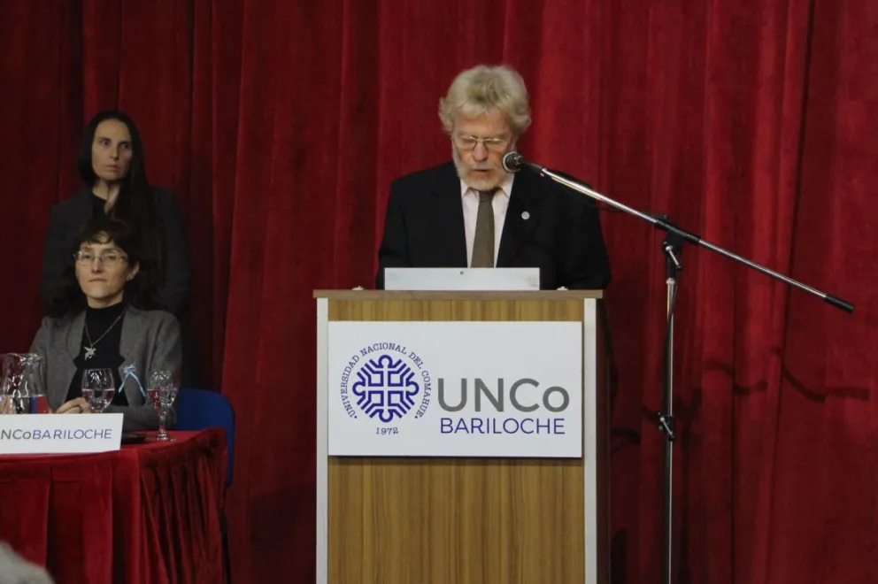 Christian Lopes es el nuevo rector de la Universidad Nacional del Comahue. 