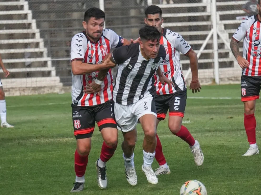 Cipolletti se presentará este domingo en Mendoza. El "Albinegro" viene de ganar. Foto: gentileza.