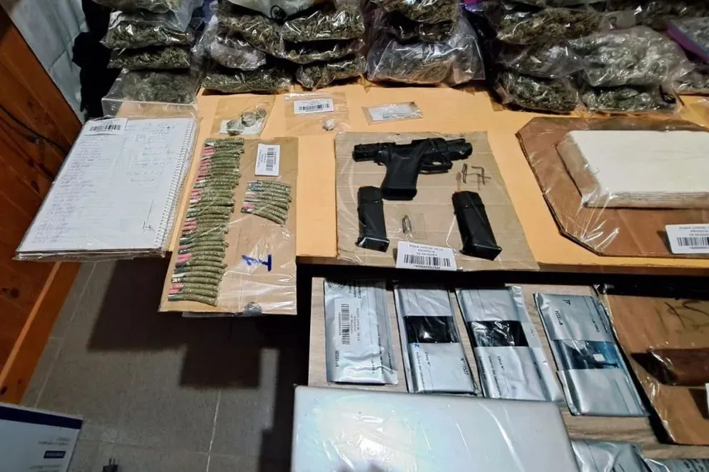 Elementos secuestrados en los procedimientos.