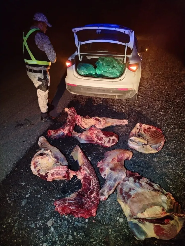 El operativo se realizó por ruta 23. Foto gentileza 