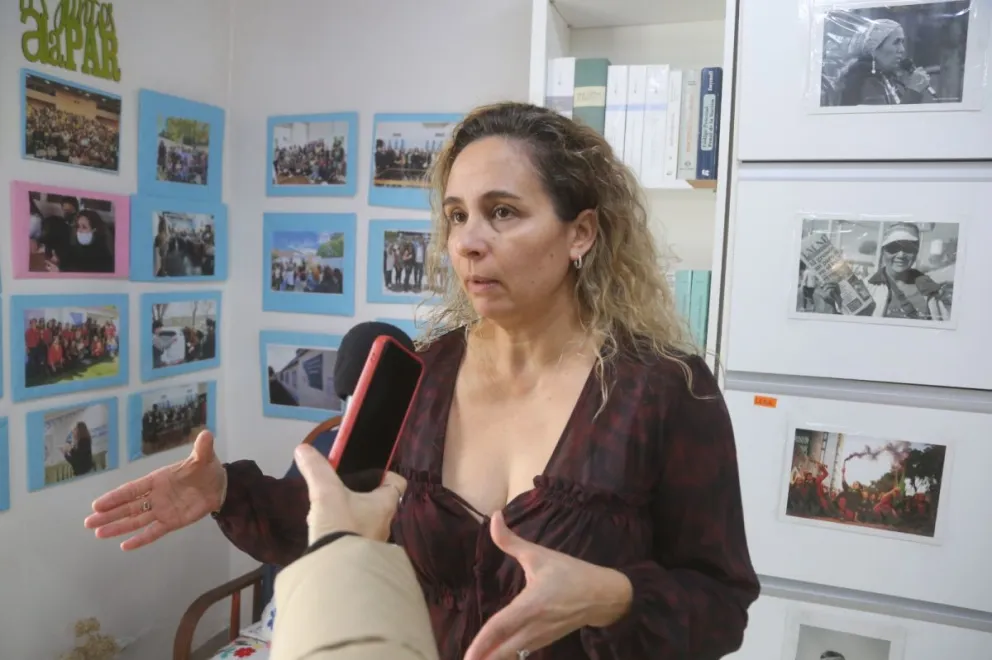 Oherens alertó acerca de los casos de violencia de género en Neuquén. (Foto: Matías García).