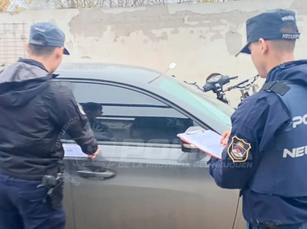 Procedimiento policial.