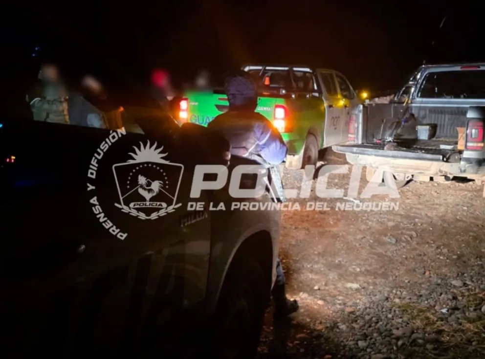 El procedimiento fue en conjunto entre la Policía y personal de Guardafauna provincial. Foto gentileza 
