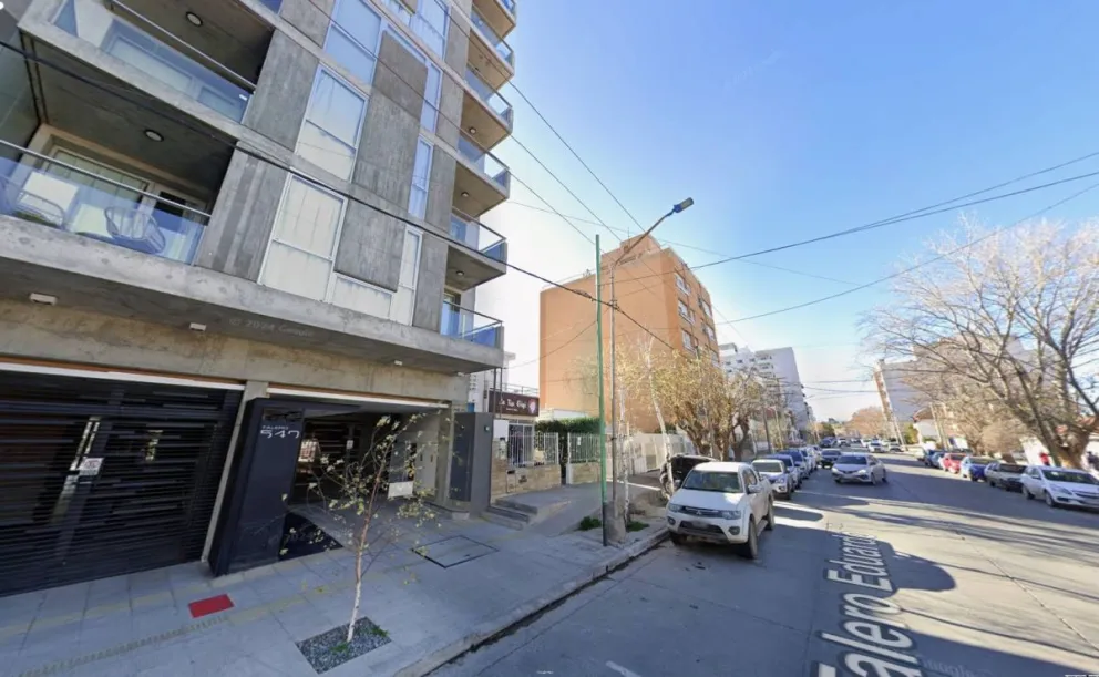 Edificio donde ocurrió el accidente.