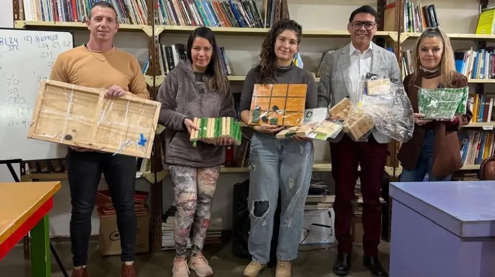 El nuevo material lúdico ya se encuentra a disposición de la comunidad. Foto gentileza