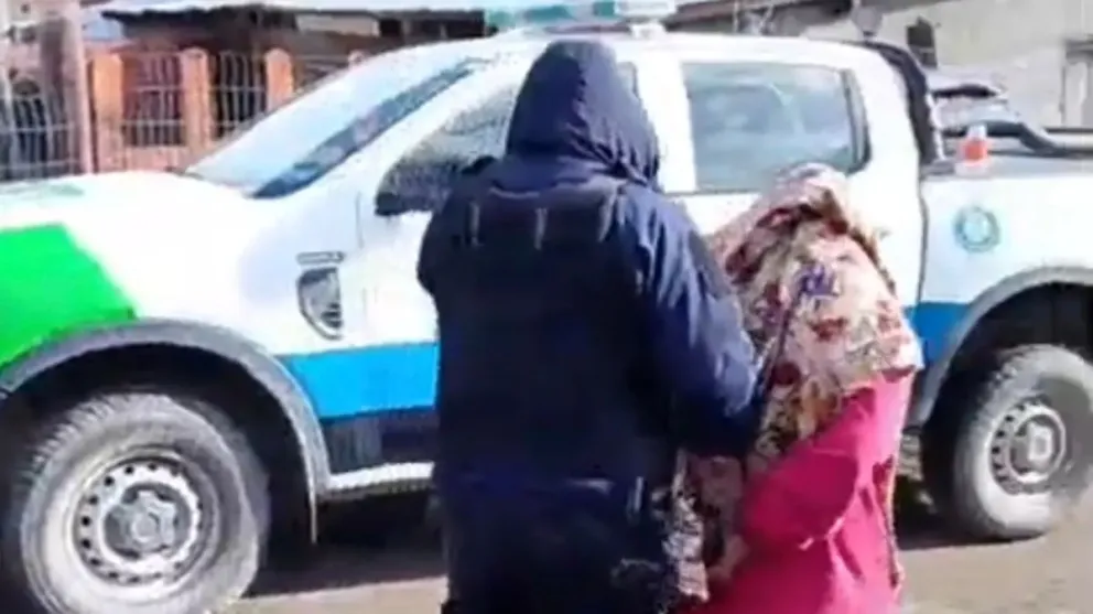 La eficaz intervención de las fuerzas permitió dar con el agresor y lograr su detención. Foto gentileza 