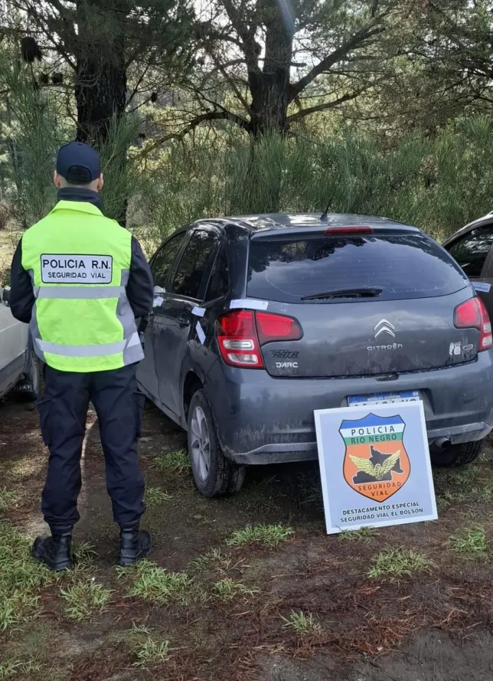 El vehículo presentaba un requerimiento judicial vigente e impedimento para circular. Foto gentileza