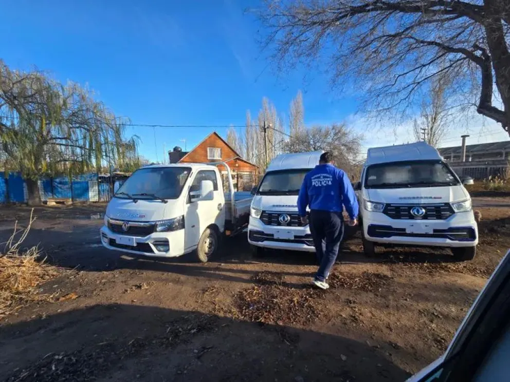 Vehiculos recuperados tras el robo