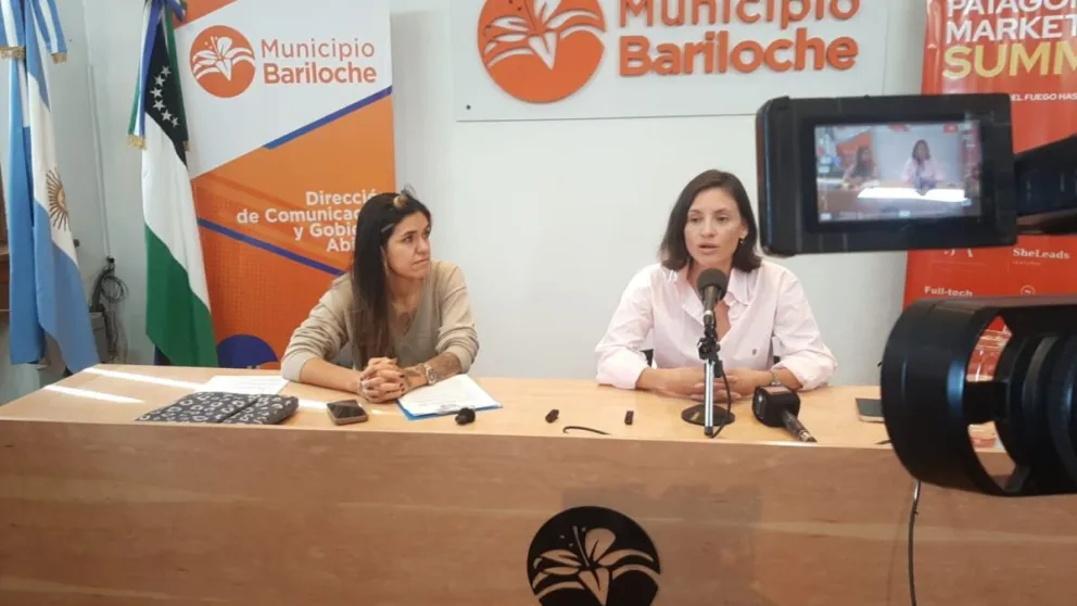 La presentación se realizó en la Sala de Prensa del municipio. Foto: Municipalidad de Bariloche.