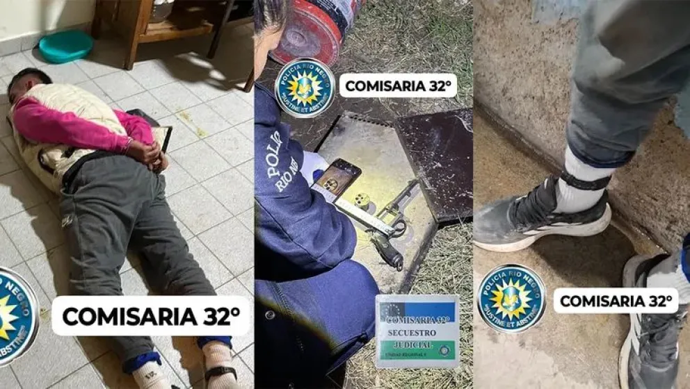 La denuncia de los vecinos permitió detener al hombre.