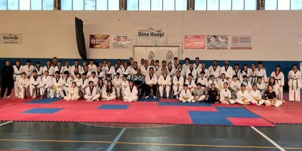 Un gran fin de semana en Dina Huapi con un encuentro regional exitoso. Foto: gentileza.