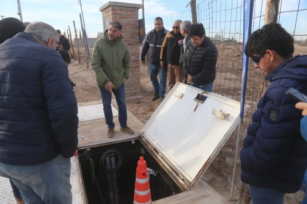 Obras inauguradas en El Trébol.