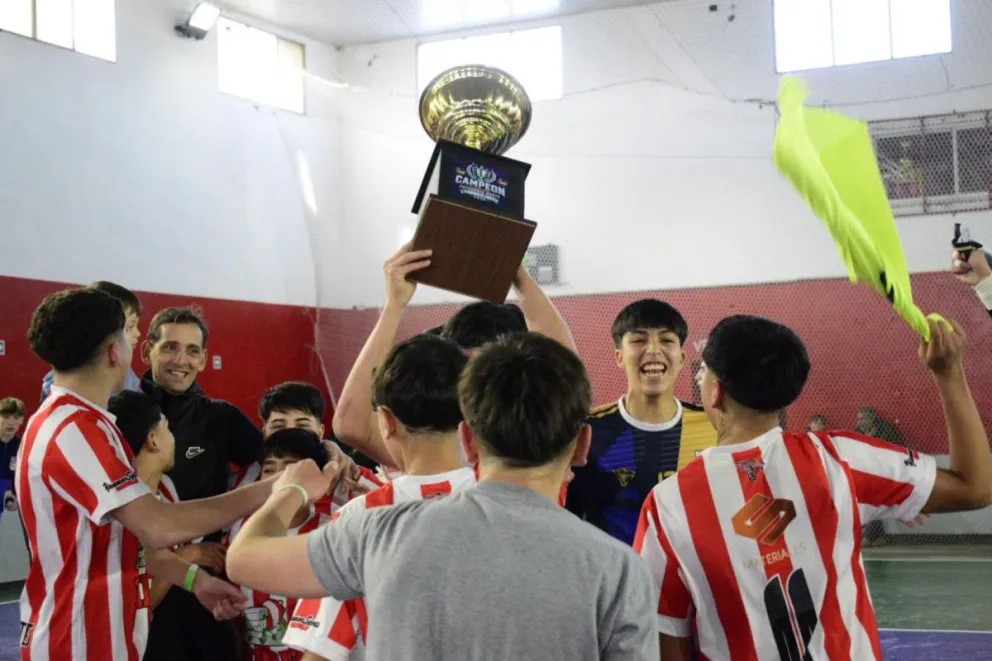 Para el "Pincha" ha sido un gran primer semestre del año en el fútbol de salón. Foto gentileza 