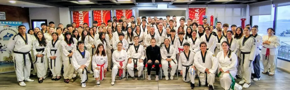 Récord de participantes en la capacitación. Foto gentileza 