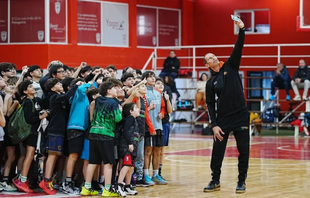 Herrmann recorre el país con un campus en el que vuelca toda su experiencia. Foto: gentileza.