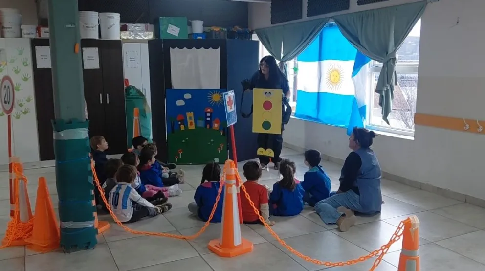 La educación vial en las escuelas forma parte de una estrategia de prevención. Foto gentileza